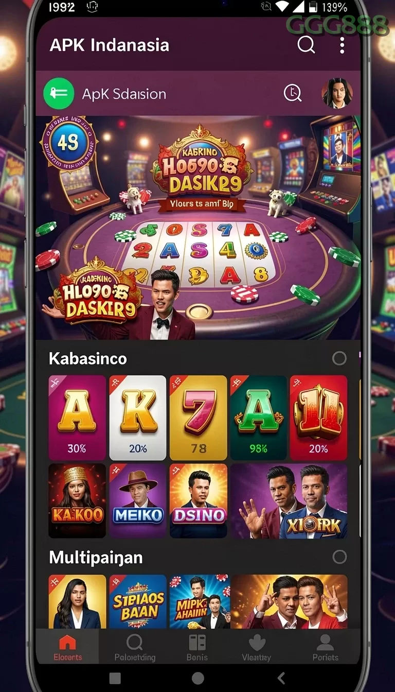 Cuplikan layar VIP555 — aktivitas