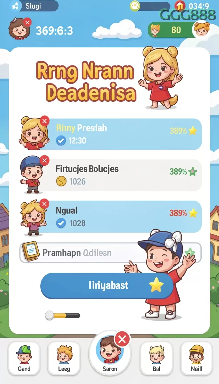 Cuplikan layar VIP555 — menu navigasi