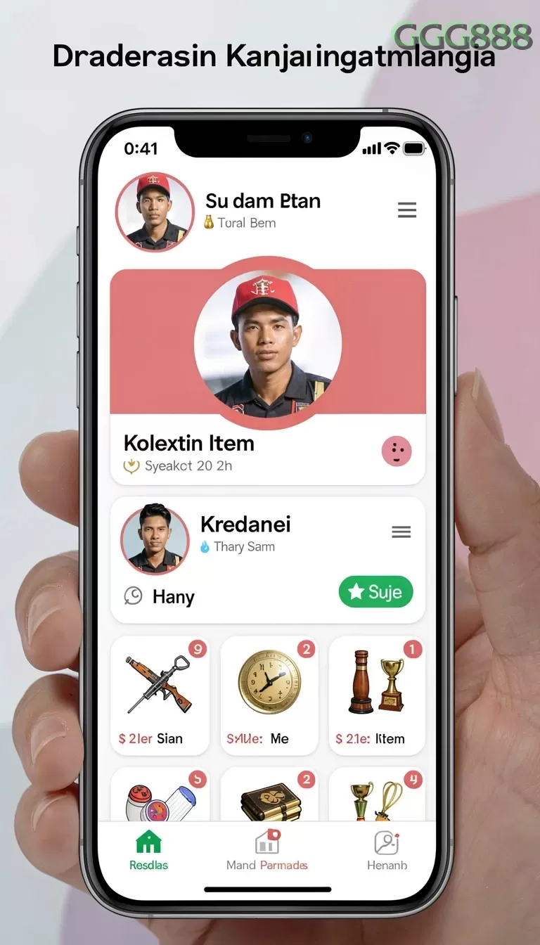 Cuplikan layar PISANG123 — pengaturan akun